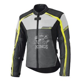 HELD Renegade Szürke/Sárga Textil Motoros Kabát