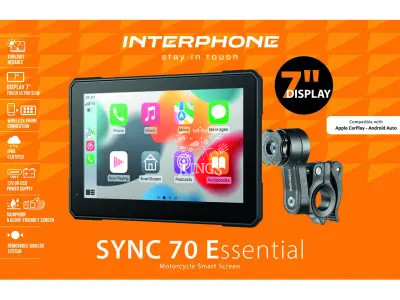 INTERPHONE SYNC 70E MOTORKERÉKPÁR MULTIMÉDIA 
