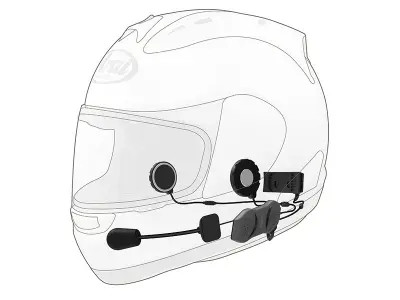 SENA 10R bukósisak kommunikáció (Bluetooth 4.1, 4fő, 900m) (10R-02)