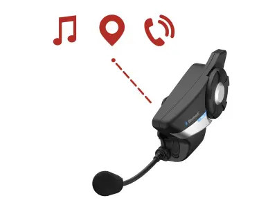 SENA 20S EVO bukósisak kommunikáció (Bluetooth 4.1, 8fő, 2000m, HD hangszóró) (20S-EVO-11)