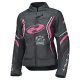 HELD Baxley Top Fekete/pink Textil Motoros Kabát