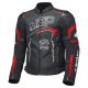 HELD Safer SRX Fekete-Piros Textil Motoros Kabát