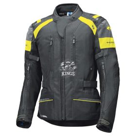 HELD Tivola ST Fekete/Sárga Textil Motoros Kabát