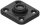 QUAD LOCK 360 ALAP-LAPOS TÉGLALAP ALAKÚ TALP-4 LYUKKAL