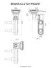 QUAD LOCK fék/kuplung főfékhenger telefontartó