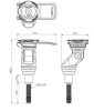 QUAD LOCK Pro kormánybilincs-rögzítés