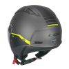 Bukósisak CGM 116G AIR MATT FEKETE/FLUO