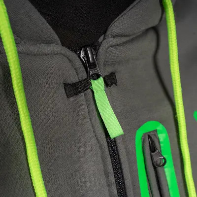 Sixgear Larrik pulóver szürke/zöld