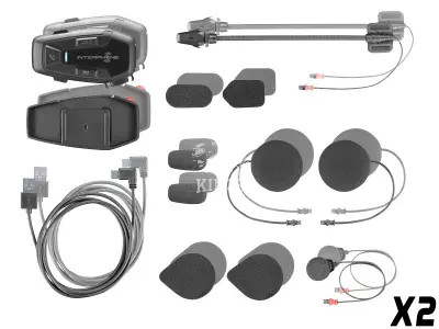 INTERPHONE U-COM 7R TWIN PACK