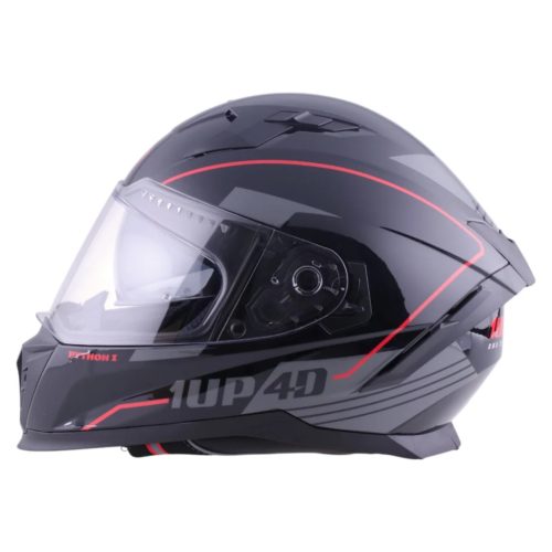 BUKÓSISAK 1UP4D PYTHON GLOSSY BLACK/RED