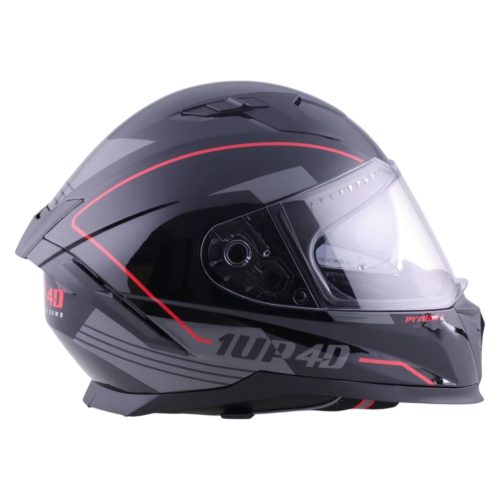 BUKÓSISAK 1UP4D PYTHON GLOSSY BLACK/RED