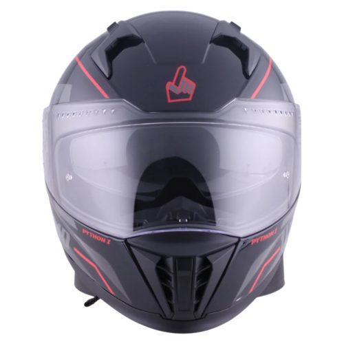 BUKÓSISAK 1UP4D PYTHON GLOSSY BLACK/RED