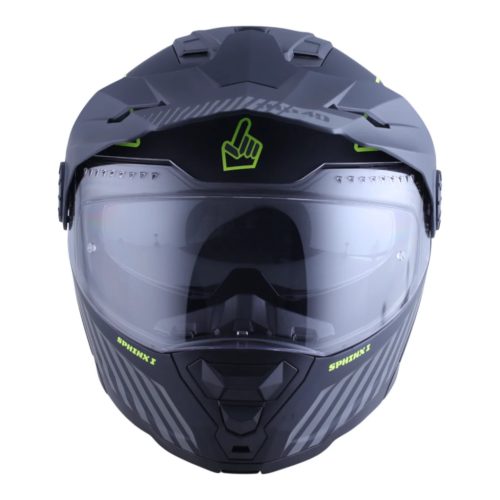BUKÓSISAK 1UP4D SPHINX MATTE BLACK/FLUO XS