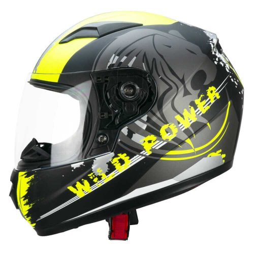 Bukósisak Gyerek CGM 265G LUCKY WILD Matt Fekete/Fluo