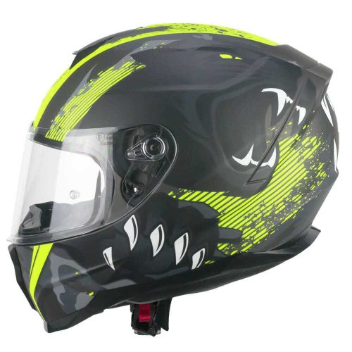 Bukósisak CGM 320T NEUTRON PANTHER Matt Fekete/Fluo