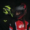 Bukósisak CGM 363G SHOT RACE Fekete/Fluo