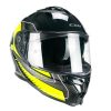 Bukósisak CGM 363G SHOT RACE Fekete/Fluo