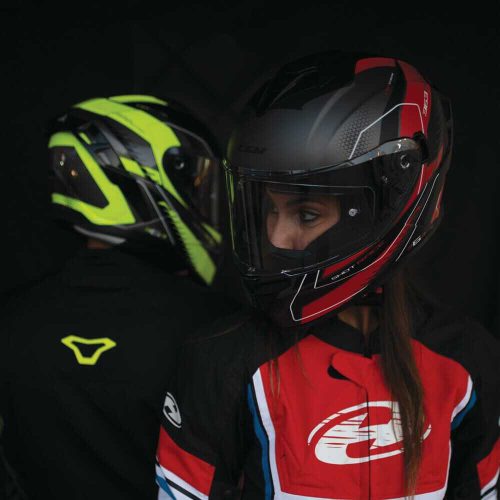 Bukósisak CGM 363G SHOT RACE Fekete/Fluo