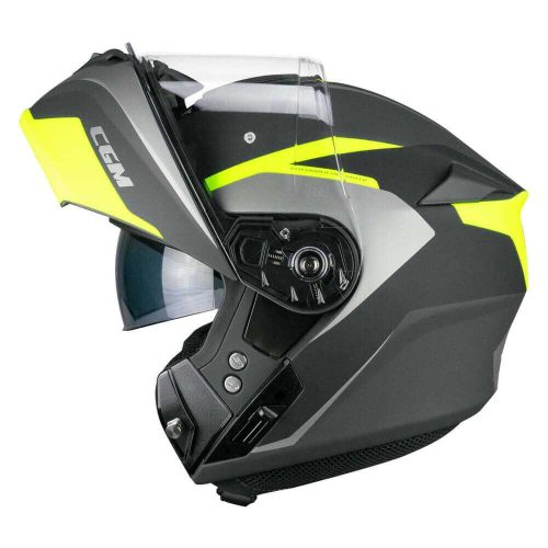 Bukósisak CGM 568G BER DRESDA Matt Fekete/Fluo