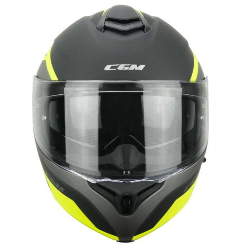 Bukósisak CGM 568G BER DRESDA Matt Fekete/Fluo