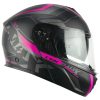 Bukósisak CGM 569G C-MAX Matt Fekete/Pink