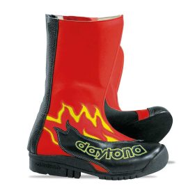 SPEED YOUNGSTER'S MOTOROS CSIZMA,PIROS-LÁNGNYELVES