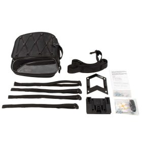STREET BASIC HÁTSÓ TÁSKA SPORT ÉS MINIRACKHEZ,FEKETE