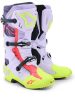 Alpinestars Boot Vented Tech 10 Purple/Fluo Yellow/Pink