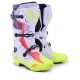 Alpinestars Boot Vented Tech 10 Purple/Fluo Yellow/Pink