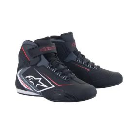Alpinestars Cipő Sektor Vízálló Fekete/Fehér/Szürke