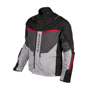   KABÁT SD-JT83 TONALE FÉRFI TOURING NÉGYÉVSZAKOS FEKETE / SZÜRKE / PIROS S