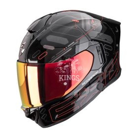 BUKÓSISAK EXO-530 AIR FOND Metal Black-Red L