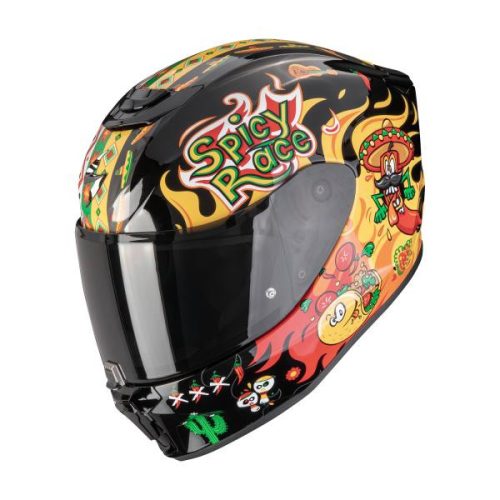 BUKÓSISAK EXO-JNR AIR YUCATAN Black-Yellow-Red M