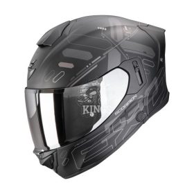 BUKÓSISAK EXO-530 AIR FOND Matt Black-Silver L