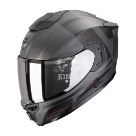 BUKÓSISAK EXO-1500 AIR DUAL Matt Silver-Black-Red L