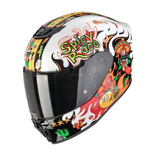 BUKÓSISAK EXO-JNR AIR YUCATAN White-Orange-Black S