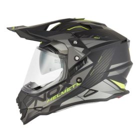   BUKÓSISAK N312 TRAIL MATT FEKETE / NEONSÁRGA S:55-56 cm (22.06)