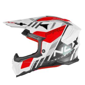   BUKÓSISAK N634 STORM PIROS / FEHÉR / FEKETE S:55-56 cm (22.06)