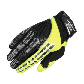 GYERMEK MOTOROS KESZTYŰ TXR RUSH FEKETE-FLUO SÁRGA