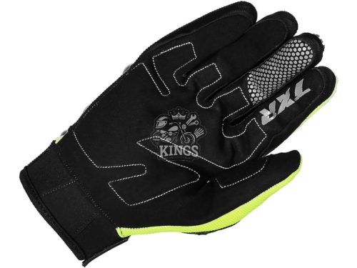 GYERMEK MOTOROS KESZTYŰ TXR RUSH FEKETE-FLUO SÁRGA