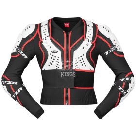 GYERMEK TESTVÉDŐ TXR GUARD FEHÉR-FEKETE-PIROS 