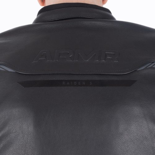 ARMR Raiden 3.0 Motoros Bőrkabát Fekete