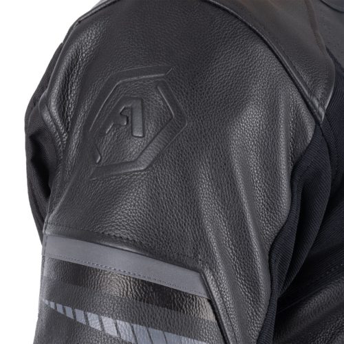 ARMR Raiden 3.0 Motoros Bőrkabát Fekete