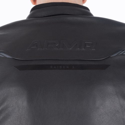 ARMR Raiden 3.0 Motoros Bőrkabát Fekete