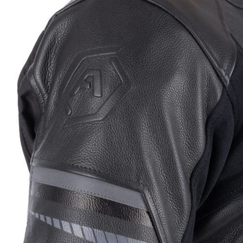 ARMR Raiden 3.0 Motoros Bőrkabát Fekete