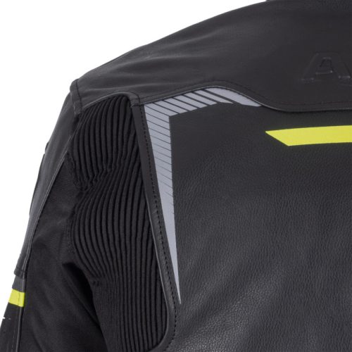 ARMR Raiden 3.0 Motoros Bőrkabát Fekete/Fluo