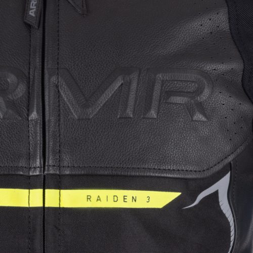 ARMR Raiden 3.0 Motoros Bőrkabát Fekete/Fluo