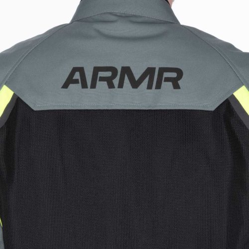 ARMR EYOSHI 3.0 AIR Nyári textil kabát SZÜRKE/FLUO