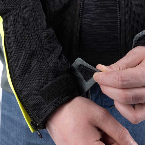 ARMR EYOSHI 3.0 AIR Nyári textil kabát SZÜRKE/FLUO