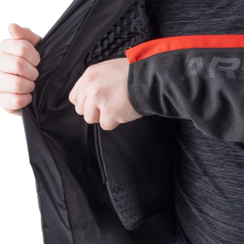 ARMR EYOSHI 3.0 WP MOTOROS KABÁT FEKETE/PIROS
